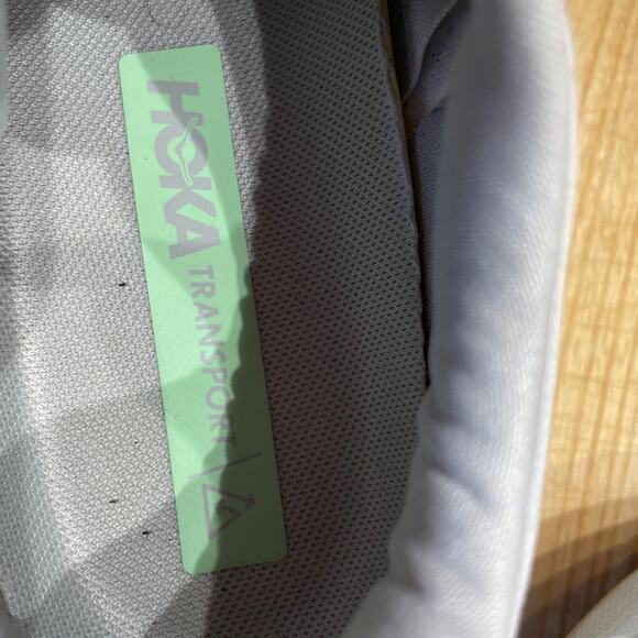 Hoka Harbor Mist Line Glow Transport Women's Athletic Sneakers Size 6B EUC - Picture 7 of 8